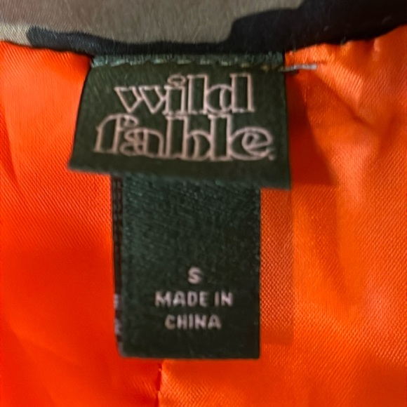 Wild Fable Camouflage Quilted Zip up Jacket Sz S - Picture 11 of 13